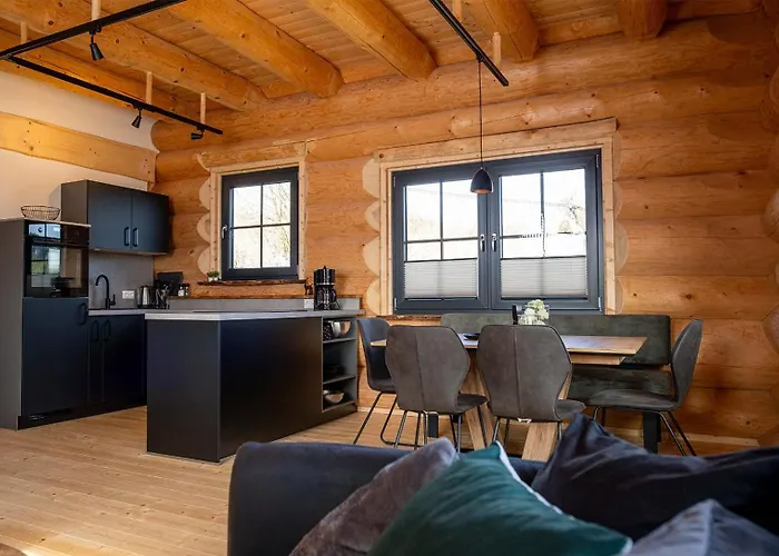 Ferienhaus Fichtenhaus Am Wisentpfad